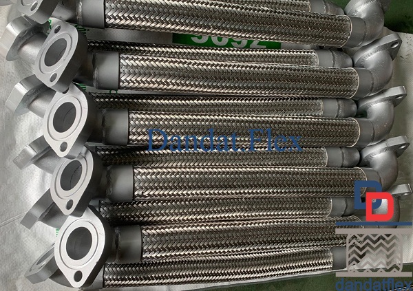 Ống mềm công nghiệp dẫn khí-Ống mềm inox cho máy nén khí trục vít